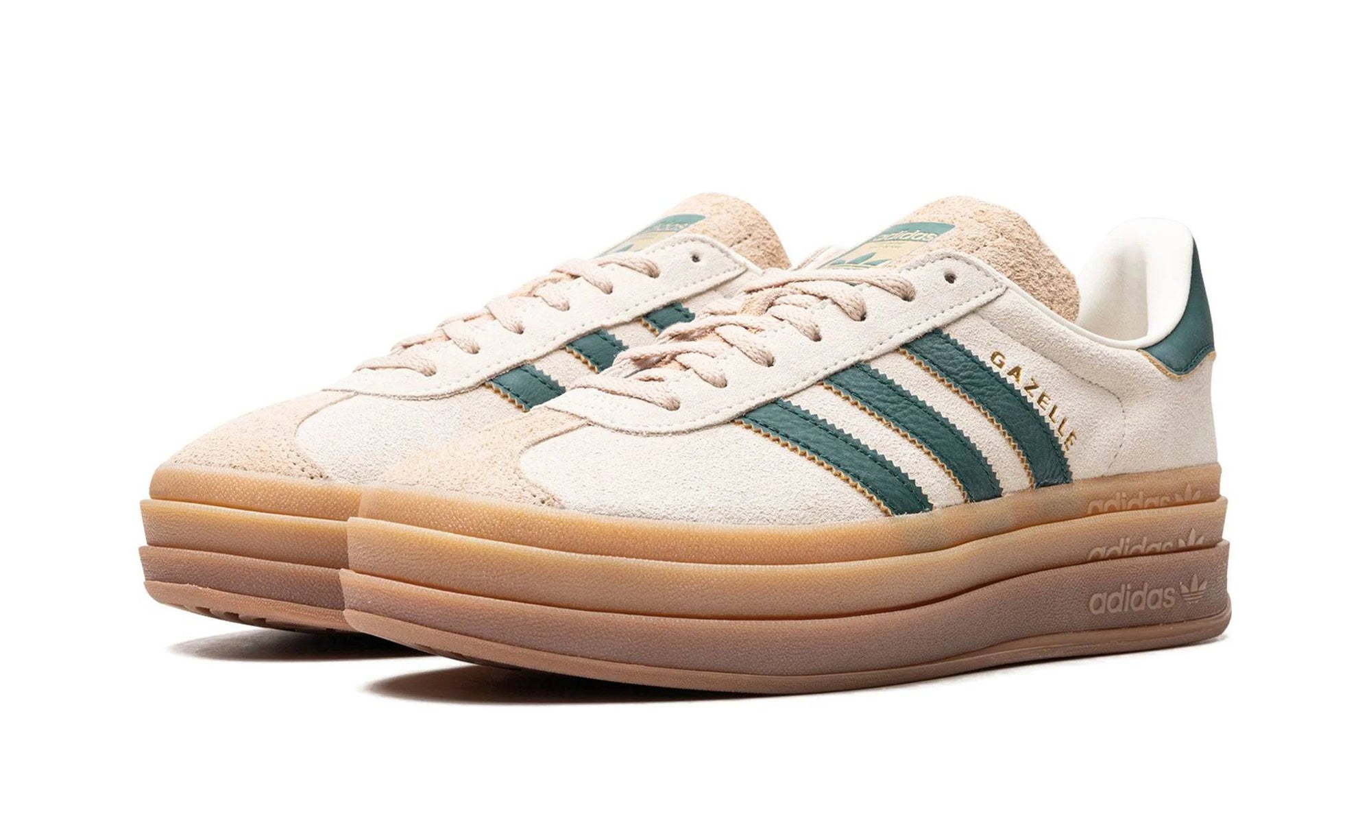 Adidas Gazelle Bold Cream Collegiate Green