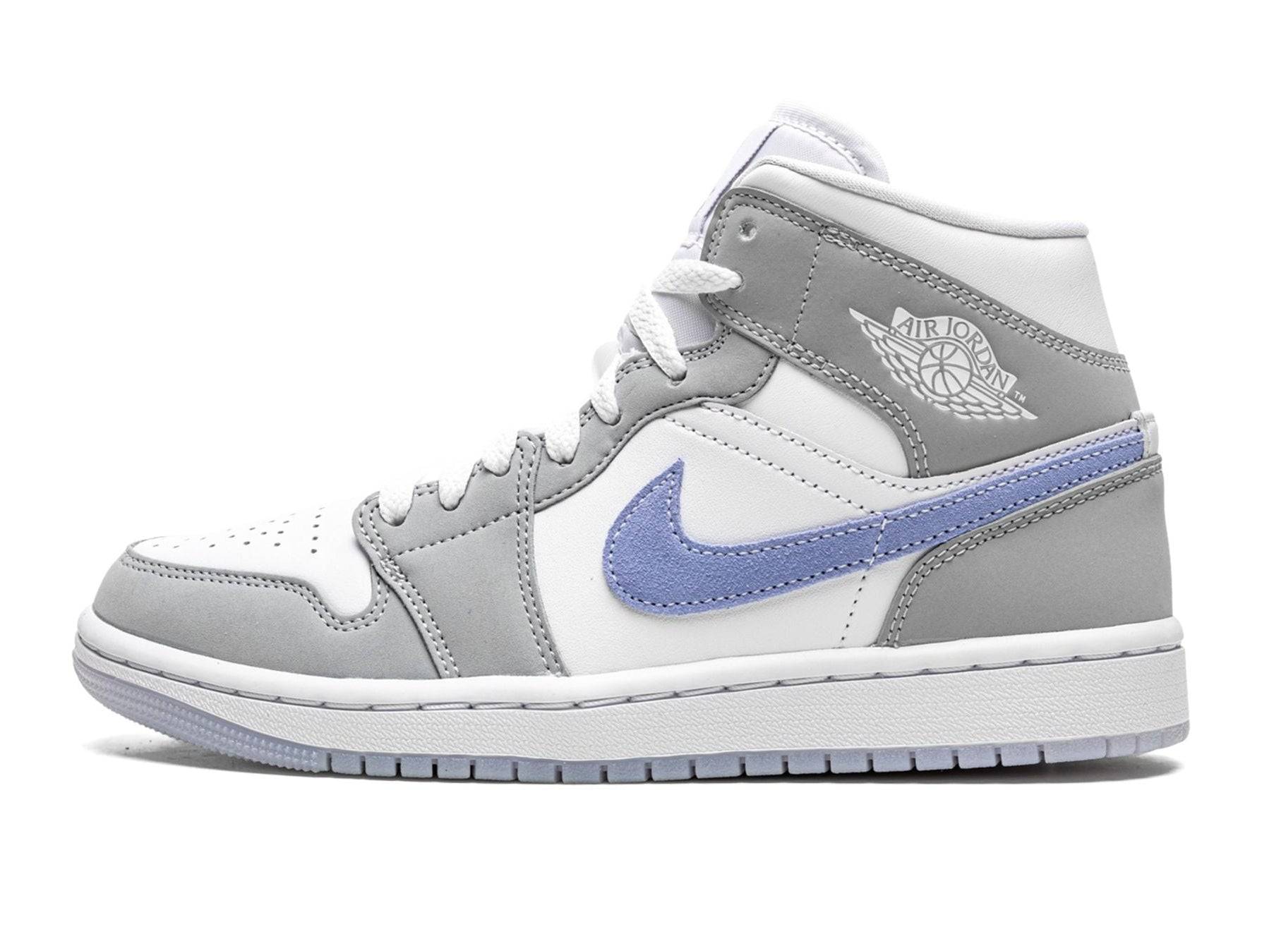 Air Jordan 1 Mid Aluminium Wolf Grey