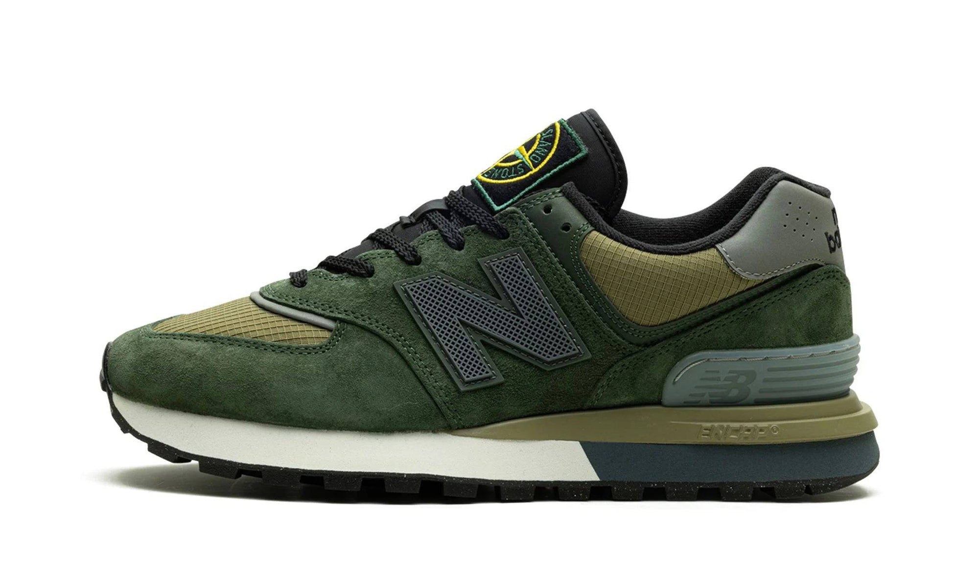 New Balance 574 Legacy Stone Island Dark Green