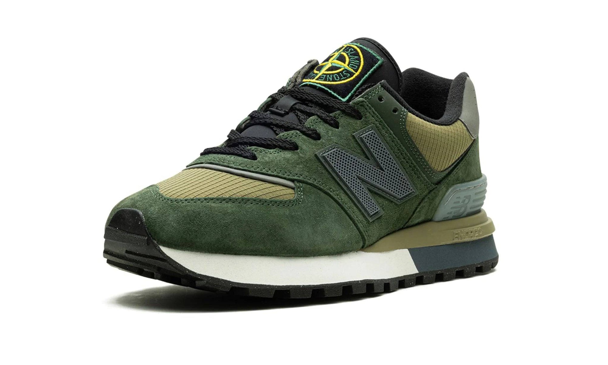 New Balance 574 Legacy Stone Island Dark Green